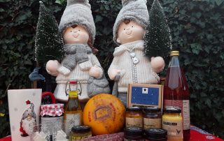 kerstfoto noorzijde landwinkel